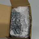 Glooglitter 5 Feet 20 Bulbs Vintage Short Mini Light String, Christmas Lights Outdoor/Indoor, Clear Bulbs on Green Wire, 4-inch Spacing Fairy Lights(Warm White,Non-end-to-end)