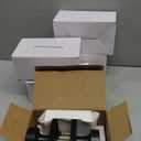 Goldenwarm Black Door Knobs Interior, Zinc Alloy Square Ball Matte Black Privacy Door Knobs for Bedroom, Bathroom, Heavy Duty Interior Door Knob Bulk - Modern & Stylish(5 Pack)