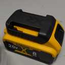 Replacement for Dewalt 20v Max Battery, 20v 8Ah Replacement Battery Compatible with Dewalt 20v Battery DCB200 DCB206 DCB204 DCB205 DCB203 DCB207 Cordless Tools