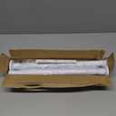CorkLatta White Shower Curtain Rod 31 to 80 Inch,1 Inch Diameter Adjustable Spring Tension Stainless Steel Telescoping Rod, Easy Install,No Rust