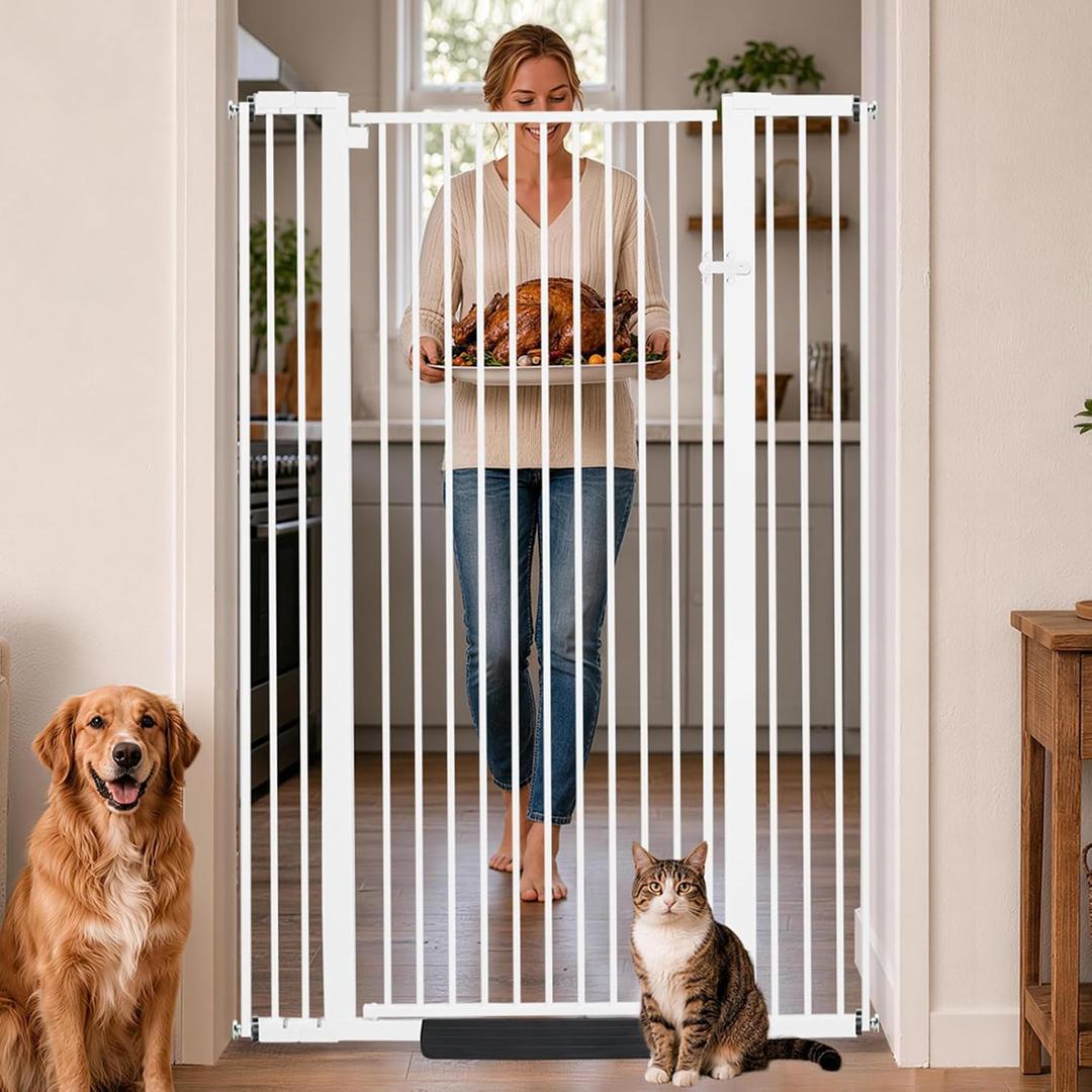 55 Inch Extra Tall Pet Gate for Cats