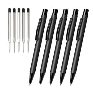 Cambond Ballpoint Pens Wood Pen - Fancy Pens with Gift Box Christmas Gift Nice Pens Set for Men Women Employee Journaling Executive Black Ink 1.0mm, 3 Pens with 3 Extra Refills