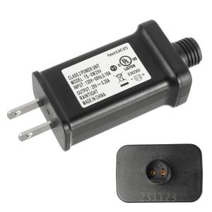 LED Power Supply 29V 8W TS-8W29V LED Transformer Class 2 Power Unit US Plug Adapter Replacement, for Christmas String Light Inflatable Decorations, Christmas Holiday Lighting