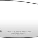 Passenger Right Side View Heated Mirror Glass for for Dodge Ram 1500 2009-2017 for Ram 2500 2010-2018, Replace 68079362AA, 68050298AA Exterior Mirror Replacement Glass