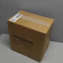 Rubtlamp 100Pcs Blue Gold Plastic Plates, Blue Disposable Plates With Gold Rim, Hammered Plastic Plates Include 50 Dessert Platos, 50 Dinner Platos for Party