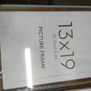 Wood stained picture frame x3, 13x19