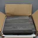 Huuger Nightstand with Charging Station, Fabric Drawers, End Table with Open Shelf, Bedside Table with USB Ports and Outlets, Night Stand for Bedroom, Gray (11.8"D x 15.7"W x 23.6"H (2 Drawers), Grey)