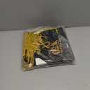 Clysee 25 Pcs Mini Birthday Gift Bags with Handles Black and Gold Party Favor Bags Bulk for Birthday Wedding Anniversary Supplies Decorations, 5.51 x 2.36 x 4.72 Inches (Cheers to 50)