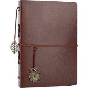 Photo Album 4x6 160 Photos, Leather Photo Albums with Writing Space With 30 Writing Paper, Travel Family Wedding Kids Graduation Ultrasound Baby Picture Album Scrapbook Photo Album (Simple Style)