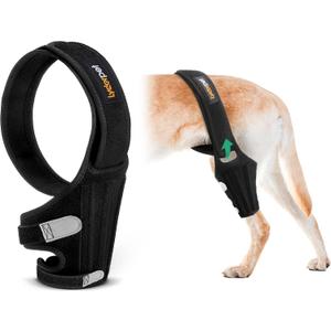 Dog Knee Brace for Torn ACL Hind Leg, Rear Leg Cruciate Ligament Braces for Dogs, Strong Support to Reduce Joint Pain and Muscle Soreness, with Side Stabilizers for Back Leg, XX-Small