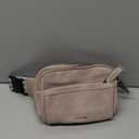 3L Fanny Packs Belt Bag for Women Small Everywhere Crossbody Bag Waist Packs Faux Leather Sling Chest Travel Purse (1-Greyish)