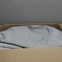 AMADA HOMEFURNISHING 9x12 Area Rug, Washable Low-Profile Large Area Rug with Non-Slip Backing & Durable Edge Binding, Vintage Large Rugs for Living Room, Bedroom (Navy Blue)