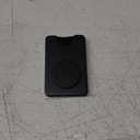 PopSockets Phone Wallet with Expanding Grip and Adapter Ring for MagSafe, Magnetic Phone Card Holder, Wireless Charging Compatible, Wallet Compatible with MagSafe/Samsung - Black