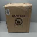 2.6 Cuft Safe Box, Home Safes Water and Fireproof, Anti-Theft Security Safes for Home with Programmable Keypad Spare Keys, Digital Safety Box for Money Documents Valuables Jewelry