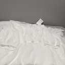 Wedtrend Women's Sequin Dresses Sparkly Glitter Dress Split Sleeves Formal Dresses Maxi Evening Dress (Medium, White)