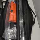 10x10ft Pipe and Drape Stand Kit, Adjustable Heavy Duty Backdrop Stand with Metal Steel Flat Base, Large Extendable Sturdy Photo Background Stand Frame for Wedding Parties Banner Photography (Black)