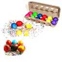 Cascarones Confetti Eggs -- 12 Eggs