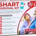 Funny Shart Survival Kit by Witty Yeti. Ultimate Poop Prank Gag Gift Set Contains Wet Wipes, Disposable Underwear, Tissues and Hilarious Badge. Novelty Fart Potty Pack Great for Friends or Family
