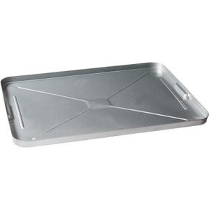 LubriMatic 75-755 Formed Grip Galvanized Metal Drip Pan (17  X 25  X 1 Inches)
