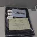 Horbaunal 5 Pieces Satin Duvet Cover Set Queen/Full Size Black Duvet Cover with Corner Ties & Zipper Closure, Luxury & Silky Bedding Set, 1 Duvet Cover and 4 Pillowcases (No Comforter)