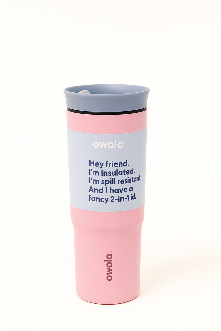 Owala Tumbler 24 Oz Pink