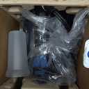 Sundu Steam Iron for Clothes with Rapid Heating Ceramic Coated Soleplate, 1500W with Precise Thermostat Dial, Self-Cleaning, Auto-Off, 15.21oz Water Tank for Home Clothes Ironing Use, Blue