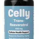 10 x Celly Trans-Resveratrol 400mg | Longevity Supplement for Healthy Aging and Cellular Health | High Absorption for Maximum Benefit | 30 Servings | Non-GMO & 3rd Party Tested
