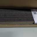 AMZDEPOT Peel and Stick Wood Panels for Wall PVC, 6-Pack Black Wood