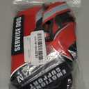 MOOGROU Service Dog Vest Harness and Leash Set+10 Patches,No Pull&Adjustable Reflective Dog Harness with Soft Padded Handle for Training/Everyday,Fit Small/Medium/Large/Extra-Large Dogs (Red S)