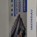 Steam Iron for Clothes, 1800W Cloth Iron with Ceramic Soleplate, Auto-Off, 20s Fast Heat-up,Burst of Steam, Self-Cleaning, 20.28oz Water Tank for Home Ironing