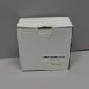 Lonffery Salt and Pepper Shakers, Stainless Steel and Glass Bottle, Set of 2, Turquoise