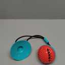Interactive Dog Toys Tug of War, Mentally Stimulating Toys for Dogs, Puppy Teething Toys for Boredom to Keep Them Busy, Dog Puzzle Treat Food Dispensing Ball Toy for Small Medium Dog on Smooth Floor