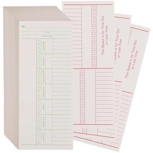 ALGLEA 500PCS Time Cards for Employees Weekly, 2 Sided Time Sheets, 3-3/8" x 8-1/4", Green/Red ALGLEA 500PCS Time Cards for Employees Weekly, 2 Sided Time Sheets, 3-3/8" x 8-1/4", Green/Red