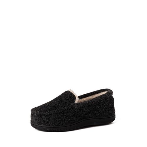 Dearfoams Gifts for Kids Memory Foam Cozy Amari Moccasin Slipper, 2-3 US Unisex Big