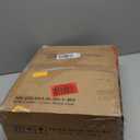 Furnulem Black Night Stand, Small Dresser for Bedroom, Nightstand with 3 Fabric Storage Drawers and 2-Tier Shelf, End Table Side Furniture for Closet, Hallway, Nursery, Sturdy Steel Frame, Wood Top