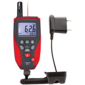 Triplett MS475 Moisture Meter, Psychrometer, IR Thermometer with Built-in Humidity/Temperature Probe