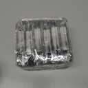 Basket Bin Labels Clips Label Holders Stainless Label Holders Removable Metal Bin Clips with Replacement Papers for Labeling, Classification, Induction (12 Pack)