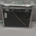 Aluminum Storage File Box with Lock,Portable Locking Storage Totes with Dual Combination Locks for Filing Office Documents