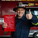 2 x THOMEN 1 Pack Emergency Fire Blanket for Home and Kitchen 40"x40", Safety Fiberglass Fire Blankets Emergency for Home, Car, Office, Warehouse, School, Fireplace and Grill