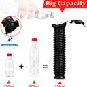 Portable Urinal, Portable Car Urinal for Men and Women with Disposable Replacement Bags, 750ml,Leakproof, Emergency Toilet Shrinkable Urinal, Emergency Pee Bottle for Driving, Hiking and Travel