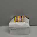 Perfect Stix Poplar Wooden Craft Sticks, Multi-Colored, 4.5 Inch Length, 1000 Pieces, Popsicle Sticks for Arts and Crafts