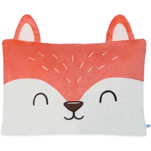 Saint Eve Kids Pillow Pals - Cute & Super Soft Animal Friends Decorative Fluffy Pillow Covers for Girls and Boys & Toddlers Beds, Playroom and Nap Time, Sensory Toys for Kids, Sly the Fox