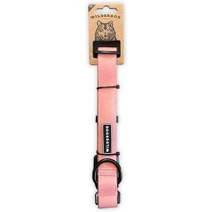 Wilderdog Waterproof Dog Collar - Repels Water & Dirt - Medium 13"-18" - Guava