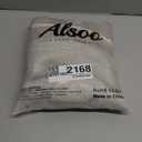 Alsoo Table Cloth Rectangle Table Rustic Waterproof Tablecloth Cotton Linen Wrinkle Free Spring Tables Cover for Parties, Kitchen Dining, Holiday, Outdoor (Coffee Lines, 4-6 Seats, 55x75 Inches)