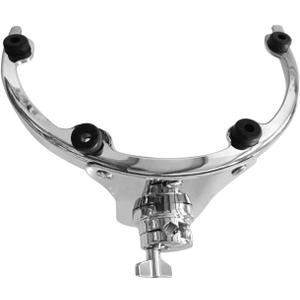 Vaveren Tom Drum Suspension Rim Mount, Heavy Duty Drum Set Accessory, Metal Tom Drum Percussion Mount for Drum, 12inch
