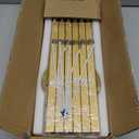 CANEOE Modern Led Ceiling Light,6-Lights Gold Sputnik Semi Flush Mount Ceiling Light, Modern Chandelier Ceiling Lighting Fixtures for Bedroom Living Room Dining Room Kitchen Office Ceiling Lamp