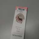 JMEOWIO Gel Nail Stickers Christmas Snowflake Holiday Semi Cured Gel Nail Strips Wraps UV/LED Nails Art Design Decoration Accessories