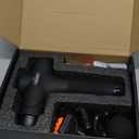 TOLOCO Massage Gun Deep Tissue, Percussion Massage Gun with 10 Replacement Heads, Super Quiet Portable Electric Massager for Athletes, Relax, Black