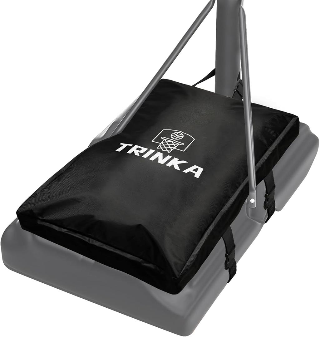 TRINKA Portable Basketball Hoop Sandbag, Heavy Duty Weighted Base Anchor for Basketball Hoops, Holds 300+ lbs, Weather Resistant Waterproof Dustproof Oxford Fabric Sand Bag