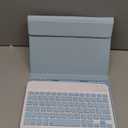 Keyboard Case for iPad 11th Generation (A16) 2025, for iPad 10th Generation 2022 [Magnetic Detachable Wireless Keyboard][Support 3 System] Folio Case with Pencil Holder, Light Blue